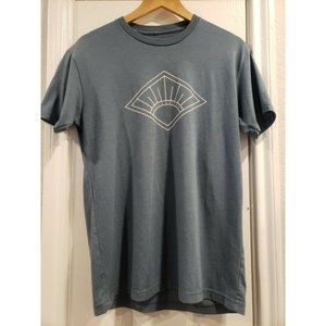 Graphic T-shirt Wohven Blue Sunrise/Sunset Small Short Sleeve